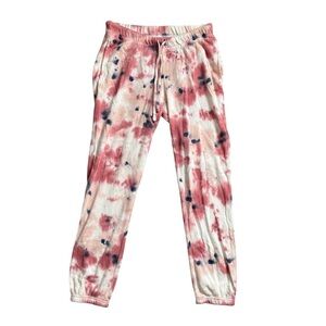 Sonoma Women’s Maternity Tie-Dye Jogger Sweatpants Pink and Blue Size XS
